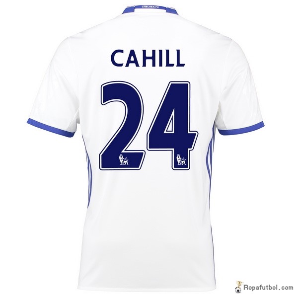 Camiseta Chelsea Replica Tercera Ropa Cahill 2016/17 Blanco